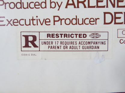 CUBA FOLDED US ONE SHEET POSTER SEAN CONNERY BROOKE ADAMS 1979 Rendezvous Cinema Movie posters