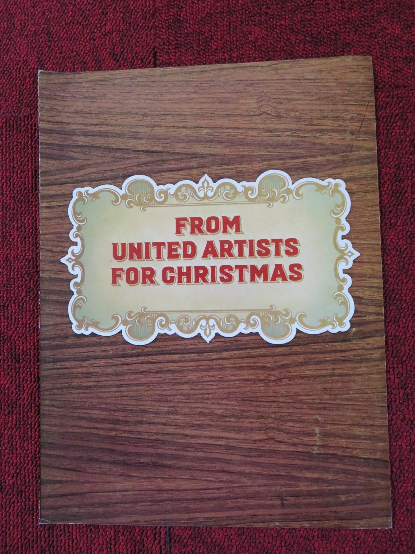 CUBA PRESSKIT COVER UNITED ARTISTS SEAN CONNERY BROOKE ADAMS 1979 Rendezvous Cinema Movie posters