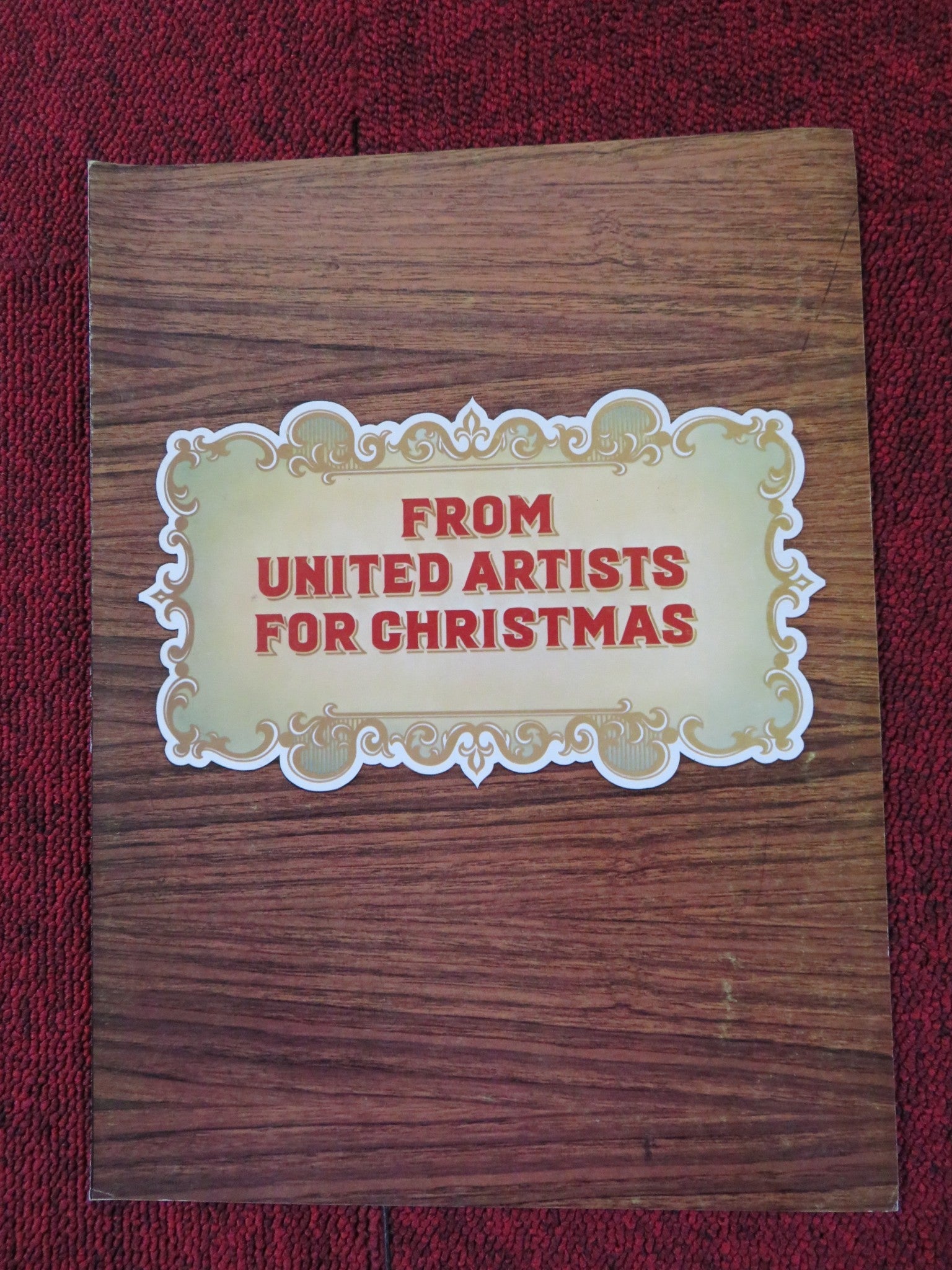 CUBA PRESSKIT COVER UNITED ARTISTS SEAN CONNERY BROOKE ADAMS 1979 Rendezvous Cinema Movie posters