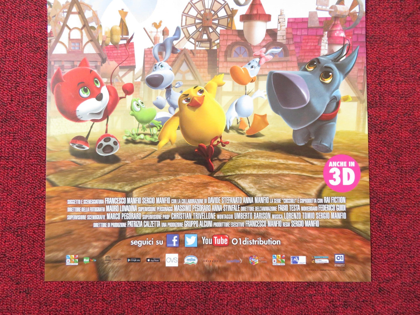 CUCCI LI IL PAESE DEL VENTO ITALIAN LOCANDINA POSTER GEROLAMO ALCHIERI 2014 Rendezvous Cinema Movie posters