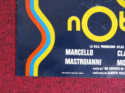 CULASTRISCE NOBILE VENEZIANO ITALIAN FOGLIO POSTER MARCELLO MASTROIANNI MORI '76 Rendezvous Cinema Movie posters