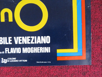 CULASTRISCE NOBILE VENEZIANO ITALIAN FOGLIO POSTER MARCELLO MASTROIANNI MORI '76 Rendezvous Cinema Movie posters