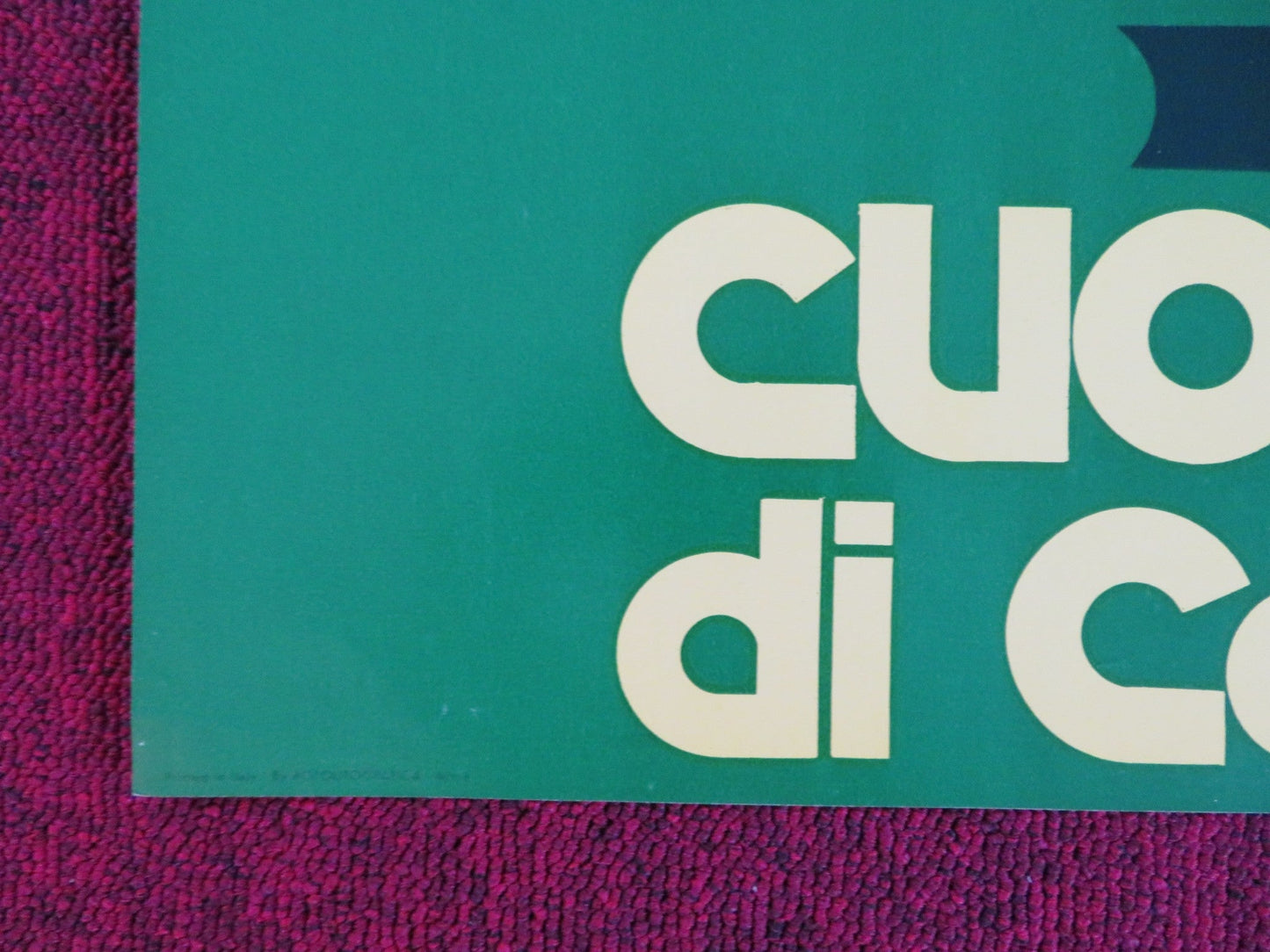 CUORE DI CANE - A ITALIAN FOTOBUSTA POSTER MAX VON SYDOW ELEONORA GIORGI 1976 Rendezvous Cinema Movie posters