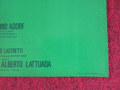 CUORE DI CANE - D ITALIAN FOTOBUSTA POSTER MAX VON SYDOW ELEONORA GIORGI 1976 Rendezvous Cinema Movie posters