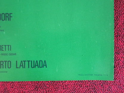 CUORE DI CANE - G ITALIAN FOTOBUSTA POSTER MAX VON SYDOW ELEONORA GIORGI 1976 Rendezvous Cinema Movie posters