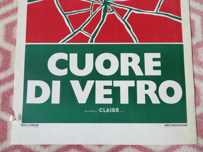 CUORE DI VETRO / Heart of Glass ITALIAN LOCANDINA (27.5"x13") POSTER 1984 Movie posters