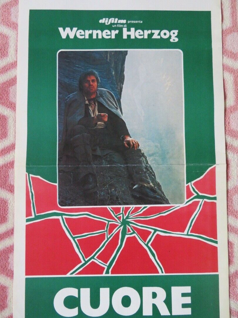 CUORE DI VETRO / Heart of Glass ITALIAN LOCANDINA (27.5"x13") POSTER 1984 Movie posters