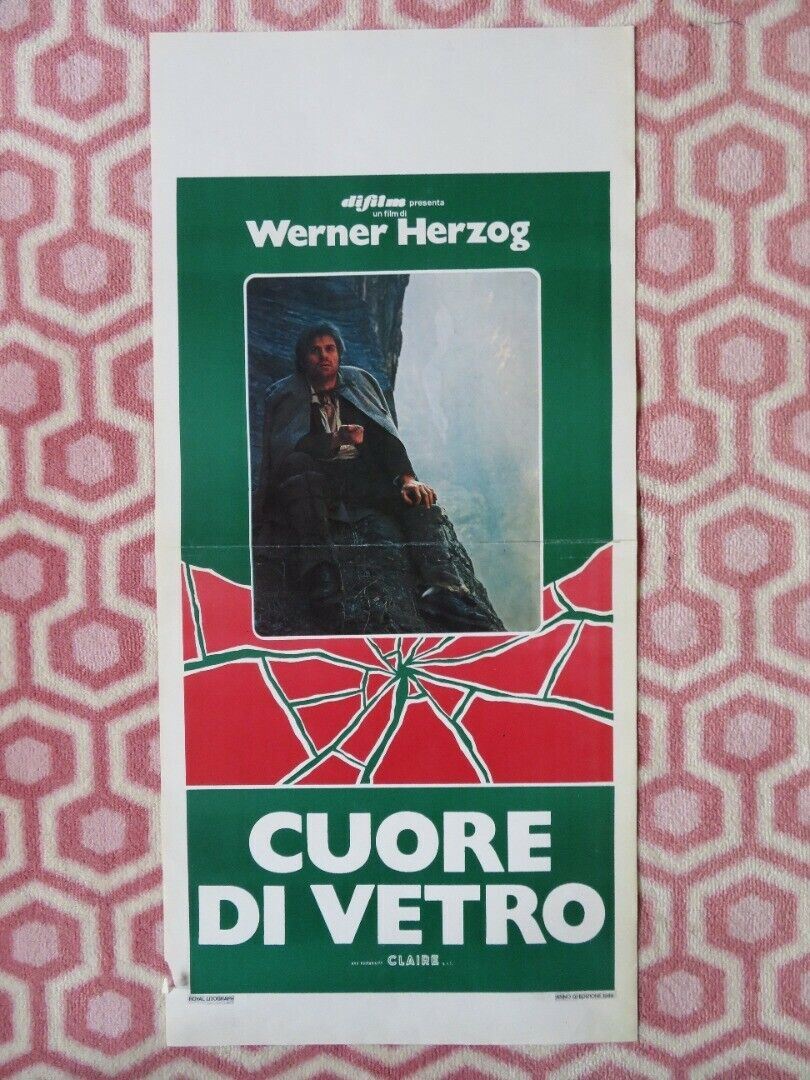 CUORE DI VETRO / Heart of Glass ITALIAN LOCANDINA (27.5"x13") POSTER 1984 Movie posters