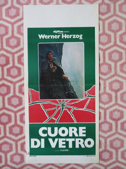 CUORE DI VETRO / Heart of Glass ITALIAN LOCANDINA (27.5"x13") POSTER 1984 Movie posters
