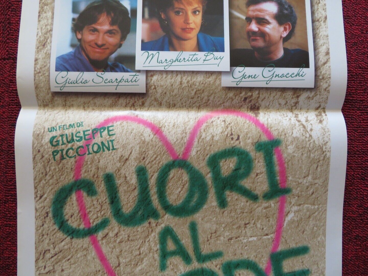 CUORI AL VERDE / penniless hearts ITALIAN LOCANDINA (27.5"x13") POSTER 1996 Movie posters
