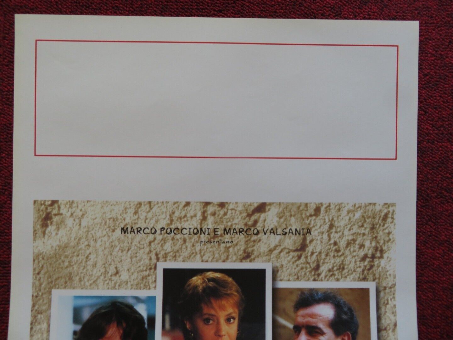 CUORI AL VERDE / penniless hearts ITALIAN LOCANDINA (27.5"x13") POSTER 1996 Movie posters