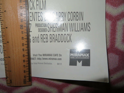 CURDLED US ONE SHEET ROLLED POSTER QUENTIN TATANTINO ANGELA JONES 1996 Rendezvous Cinema Movie posters