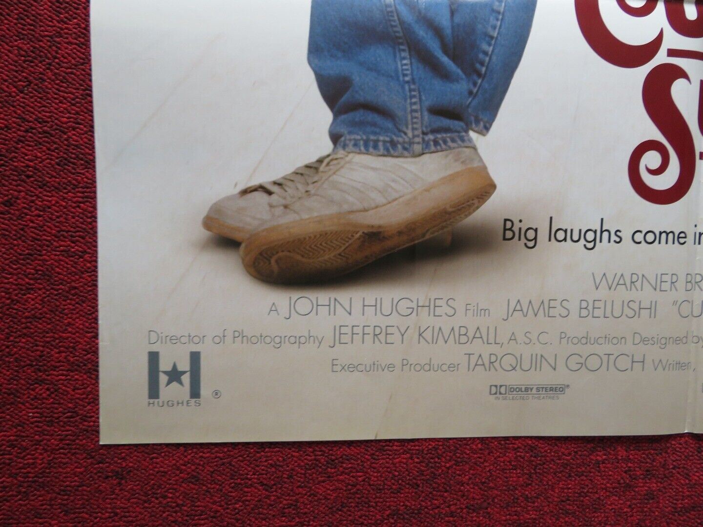 CURLY SUE FOLDED US ONE SHEET POSTER JIM BELUSHI KELLY LYNCH 1991 Movie posters