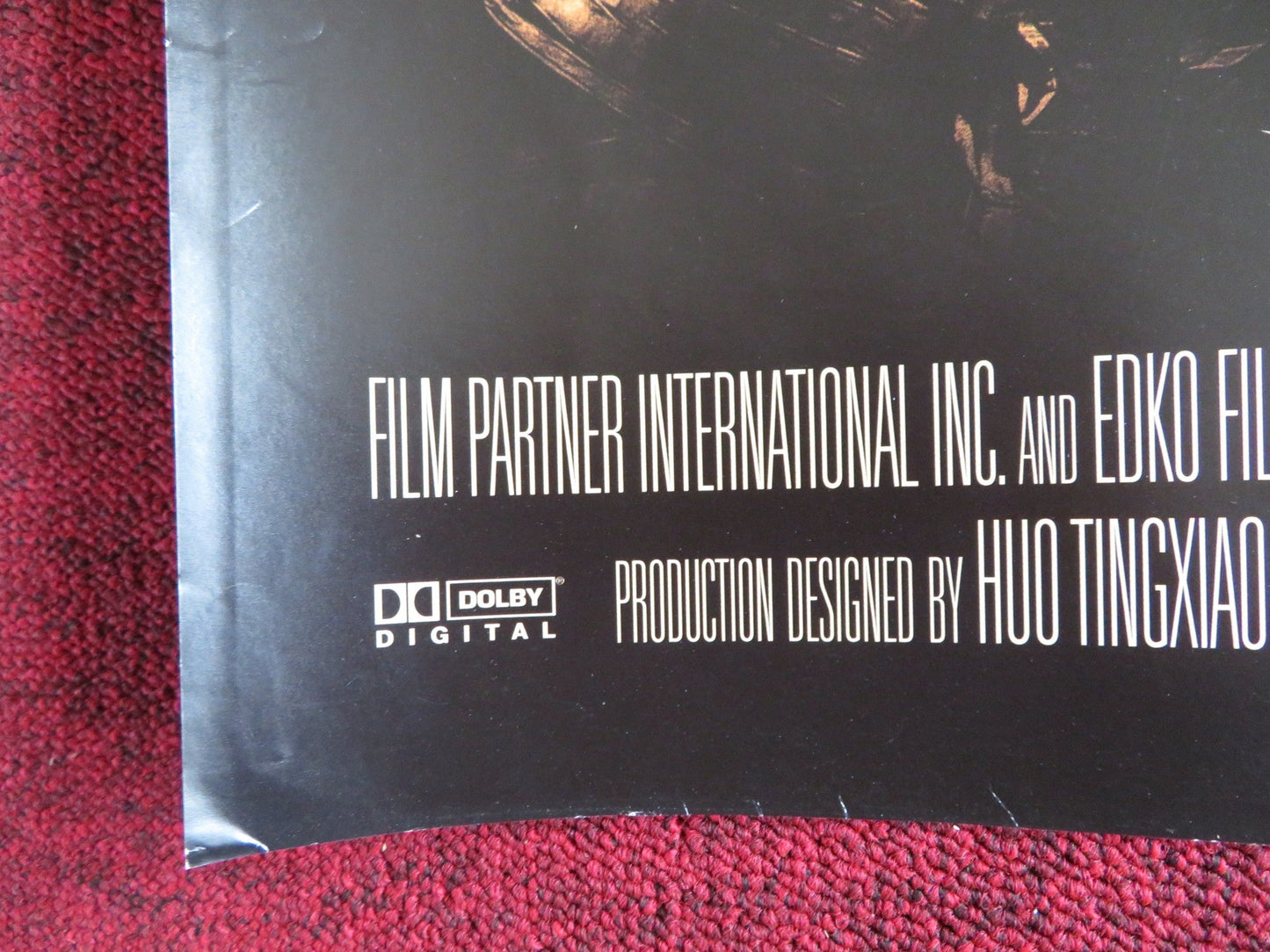 CURSE OF THE GOLDEN FLOWER UK QUAD (30"x 40") ROLLED POSTER CHOW YUN - FAT 2006 Rendezvous Cinema Movie posters