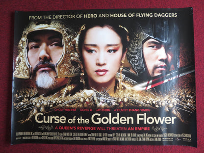 CURSE OF THE GOLDEN FLOWER UK QUAD (30"x 40") ROLLED POSTER CHOW YUN - FAT 2006 Rendezvous Cinema Movie posters