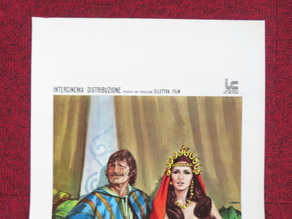 CURSE OF THE RED BUTTERFLY ITALIAN LOCANDINA POSTER PIA GIANCARO 1973 Rendezvous Cinema Movie posters