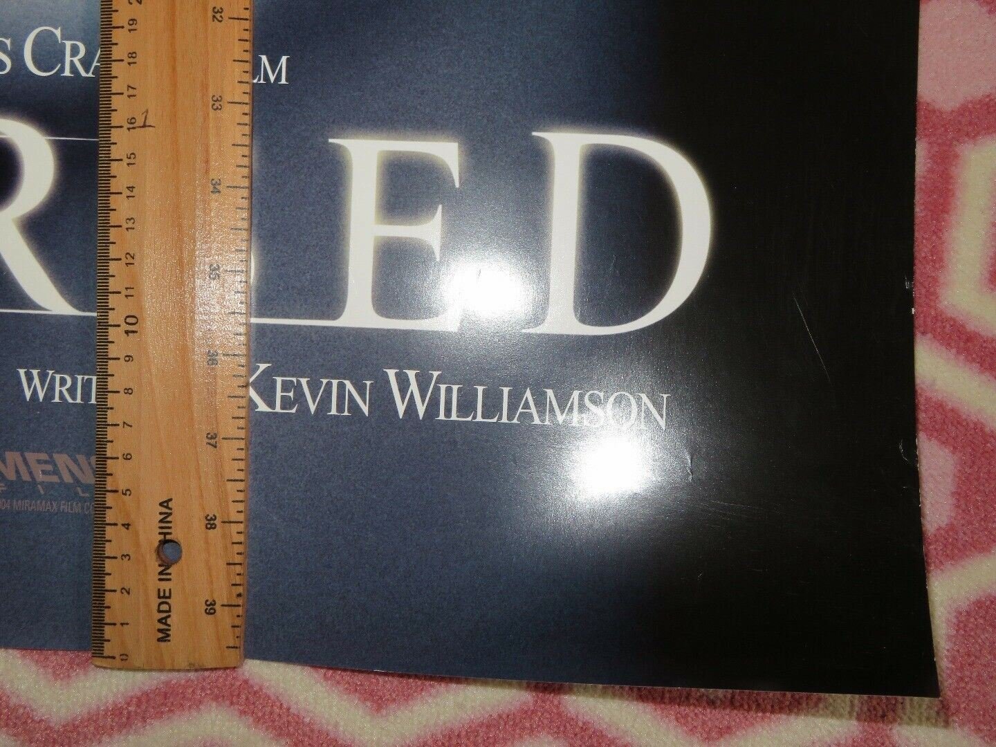 CURSED US ONE SHEET ROLLED POSTER WES CRAVEN JESSE EISENBERG 2005 Movie posters