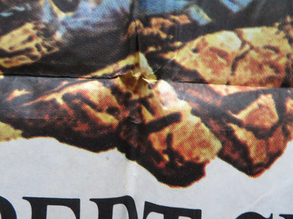 CUSTER OF THE WEST FOLDED ARGENTINA ONE SHEET POSTER ROBERT SHAW MARY URE 1967 - Rendezvous Cinema