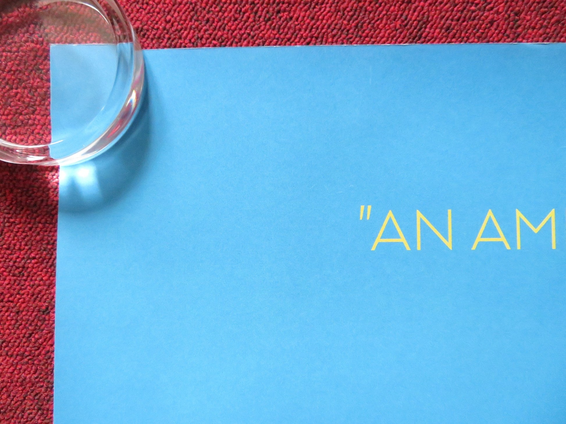 CYCLING WITH MOLIERE - B UK QUAD (30"x 40") ROLLED POSTER FABRICE LUCHINI 2013 Rendezvous Cinema Movie posters