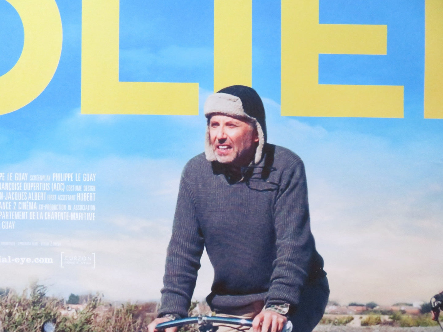 CYCLING WITH MOLIERE - B UK QUAD (30"x 40") ROLLED POSTER FABRICE LUCHINI 2013 Rendezvous Cinema Movie posters