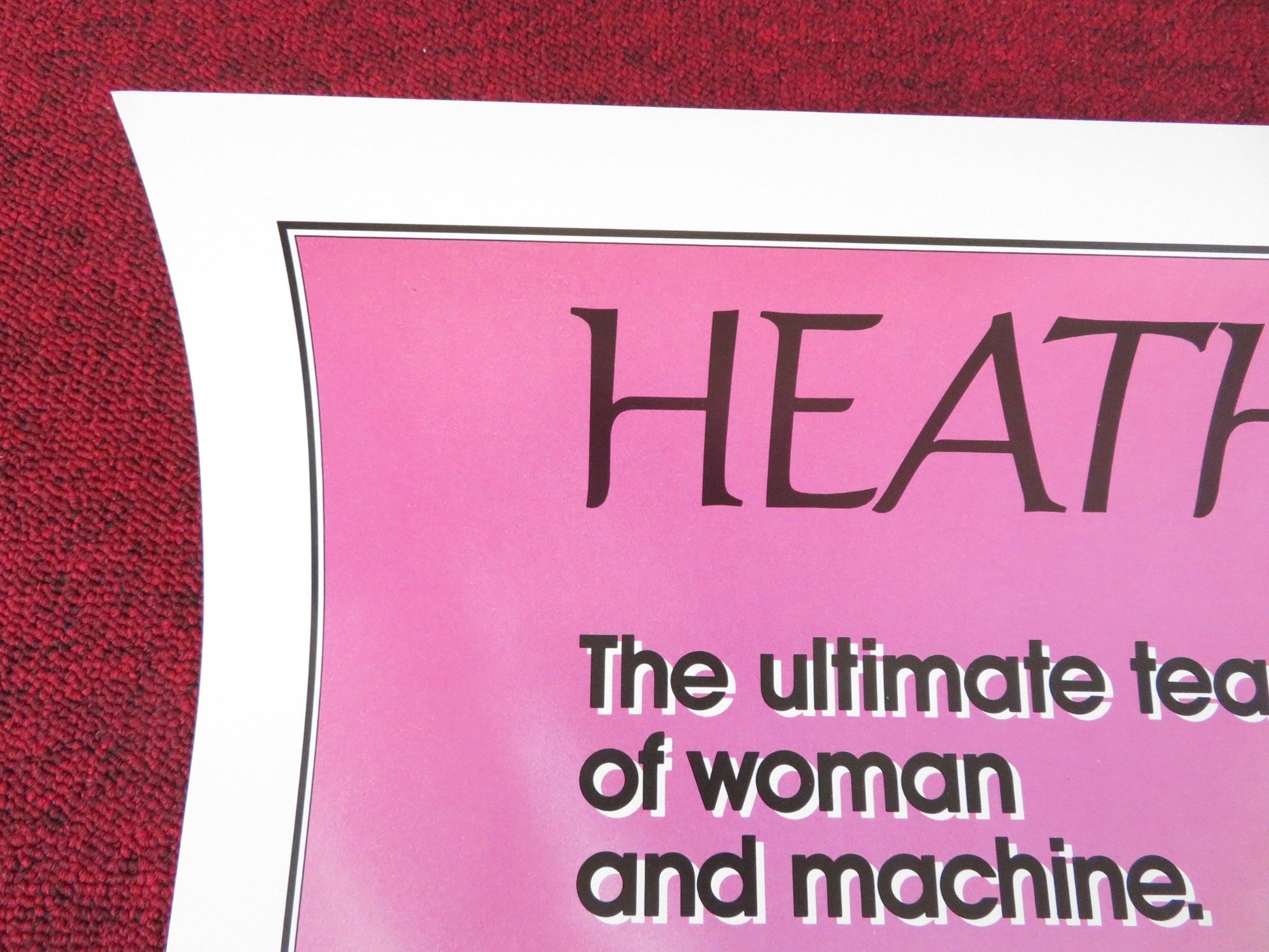 CYCLONE US ONE SHEET ROLLED POSTER HEATHER THOMAS JEFFREY COMBS 1987 Rendezvous Cinema Movie posters