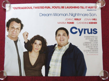 CYRUS UK QUAD (30"x 40") ROLLED POSTER JOHN C.REILLY JONAH HILL 2010 Rendezvous Cinema Movie posters