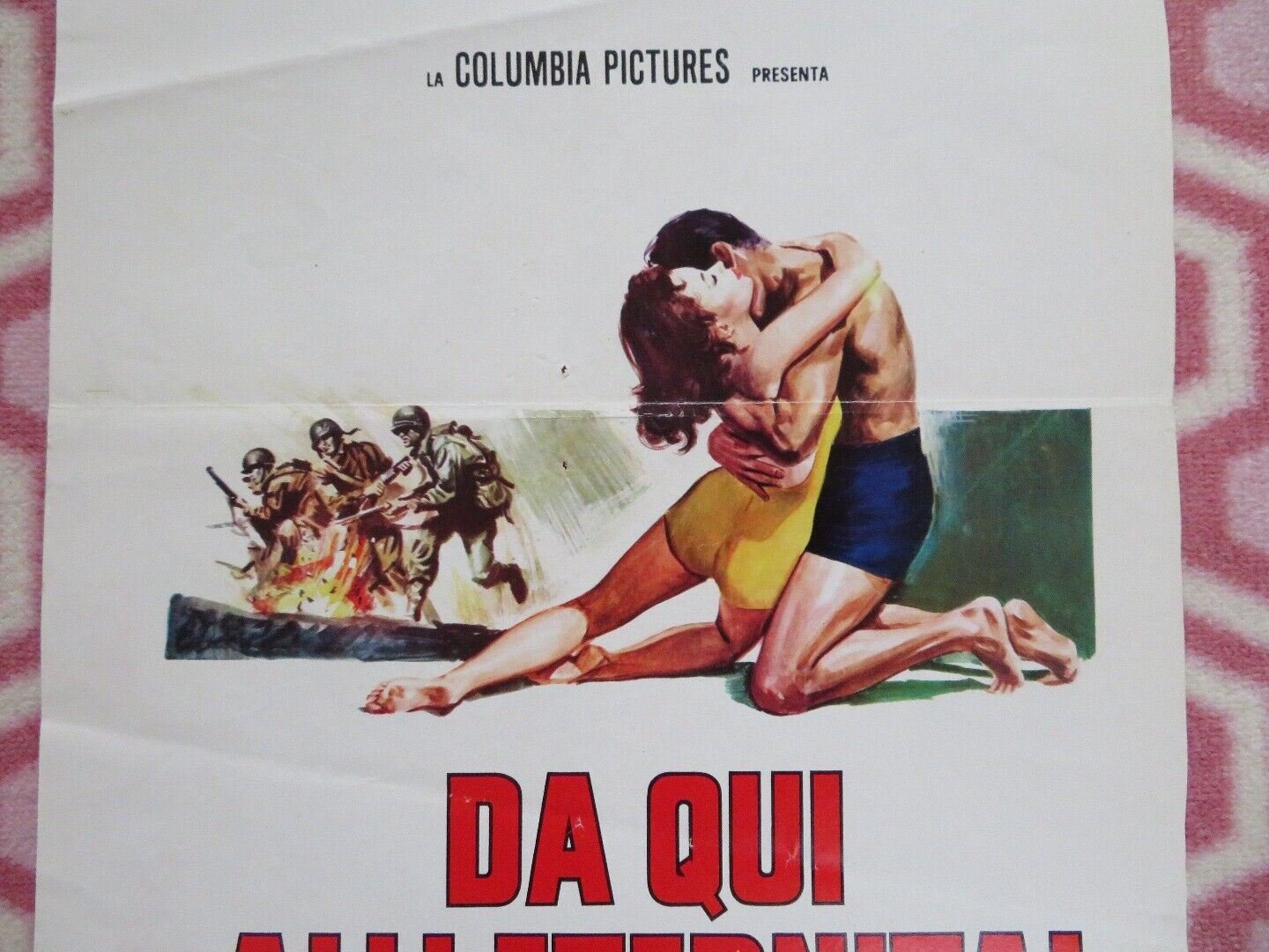DA QUI ALL' ETERNITA' ITALIAN LOCANDINA (27.5" x 12.5") POSTER 1953 Movie posters
