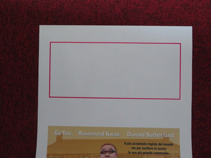 Da wan / BIG SHOT'S FUNERAL ITALIAN LOCANDINA (27"x13") POSTER 2001 Movie posters