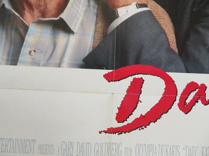 DAD US ONE SHEET (27"x 41") POSTER JACK LEMMON TED DANSON ETHAN HAWKE 1989 Movie posters