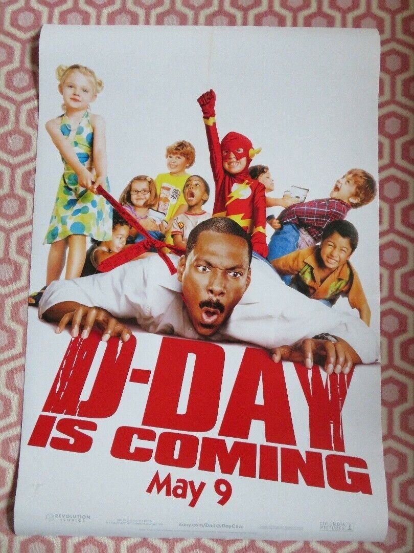 DADDY DAY CARE US ROLLED POSTER EDDIE MURPHY 2003 Movie posters