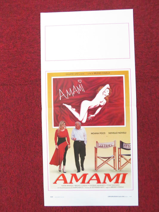 DADDY DON'T BLUSH ITALIAN LOCANDINA POSTER MOANA POZZI NOVELLO NOVELLI 1992 Rendezvous Cinema Movie posters