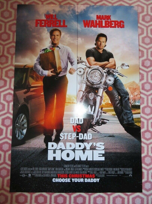 DADDY'S HOME US ONE SHEET ROLLED POSTER WILL FERRELL MARK WAHLBERG 2015 Movie posters