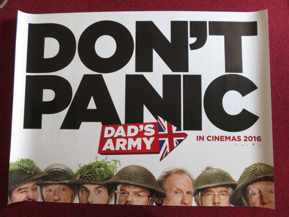 DAD'S ARMY - B UK QUAD (30"x 40") ROLLED POSTER BILL NIGHY TOBY JONES 2016 Rendezvous Cinema Movie posters