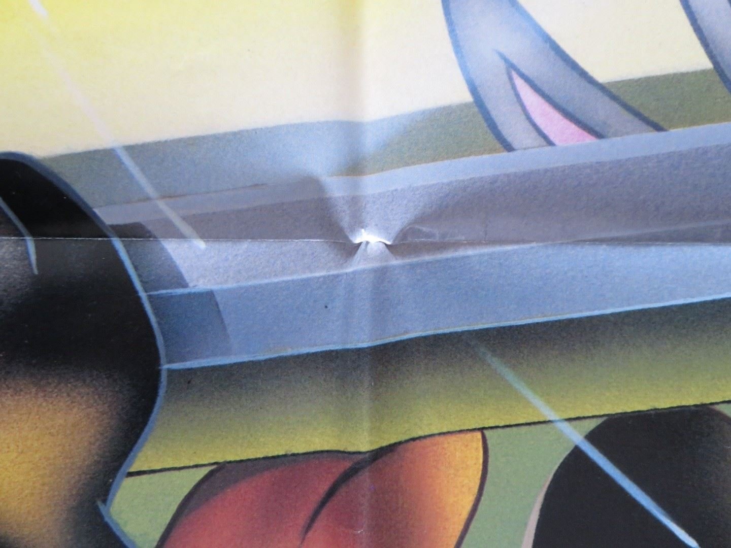 DAFFY DUCK'S QUACKBUSTERS FOLDED US ONE SHEET POSTER MEL BLANC 1988 - Rendezvous Cinema
