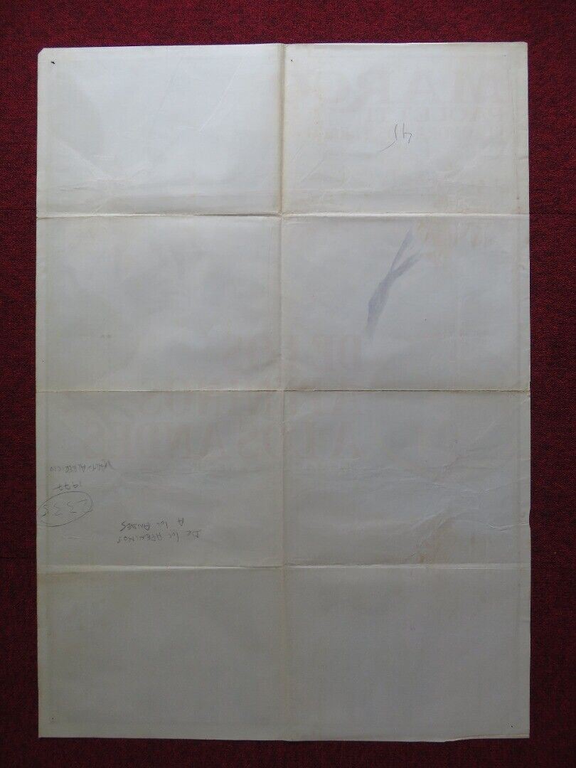 DAGLI APPENNINI ALLE ANDE SPANISH ROLLED POSTER MARCO PAOLETTI 1959 Movie posters