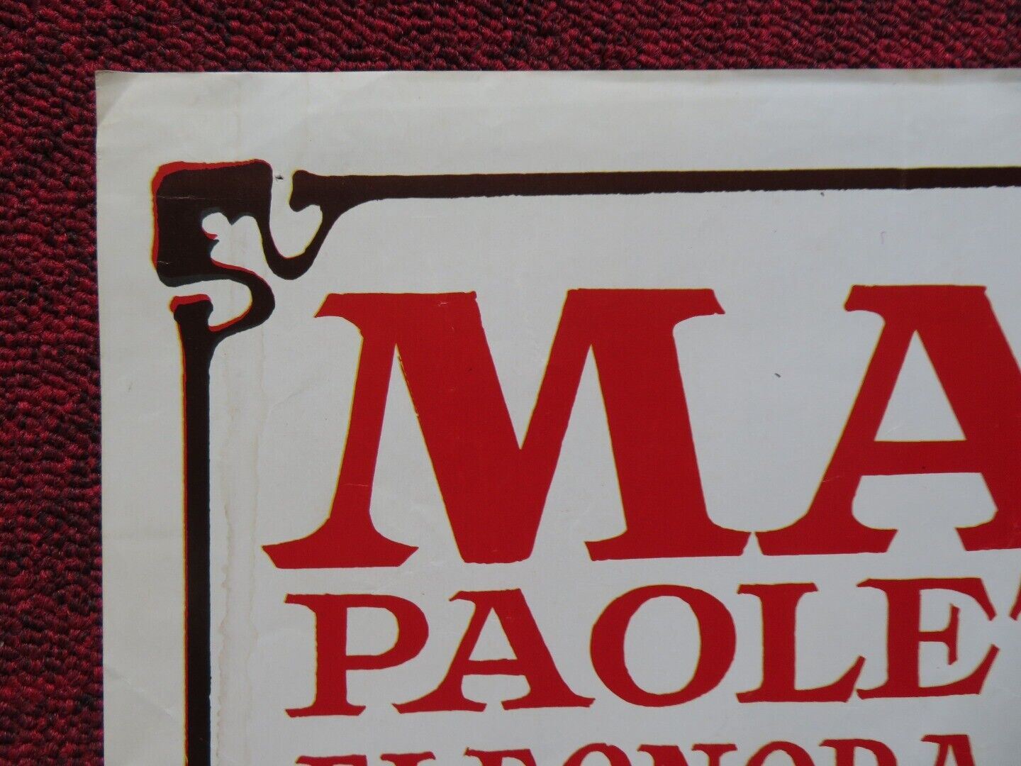 DAGLI APPENNINI ALLE ANDE SPANISH ROLLED POSTER MARCO PAOLETTI 1959 Movie posters