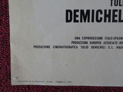 DAKOTA JOE ITALIAN FOTOBUSTA POSTER ROBERT HUNDAR FERNANDO SANCHO 1967 - Rendezvous Cinema