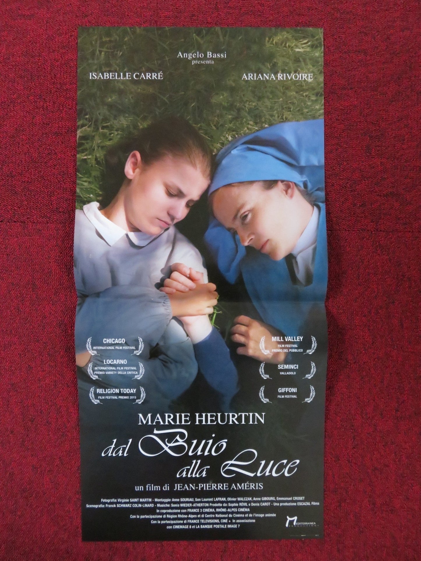 DAL BUIO ALLA LUCE ITALIAN LOCANDINA POSTER ISABELLE CARRE ARIANA RIVOIRE 2014 Rendezvous Cinema Movie posters