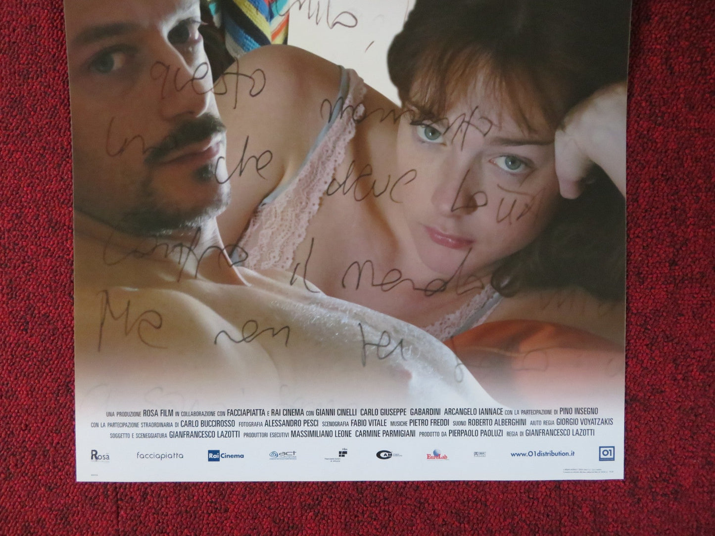 DALLA VITA IN POI ITALIAN LOCANDINA POSTER CRISTIANA CAPOTONDI F. NIGRO 2010 Rendezvous Cinema Movie posters