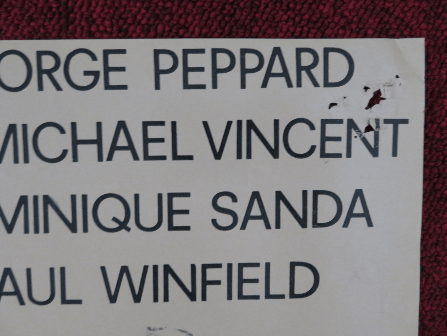 DAMNATION ALLEY ITALIAN FOTOBUSTA POSTER GEORGE PEPPARD JAN-MICHAEL VINCENT 1977 - Rendezvous Cinema