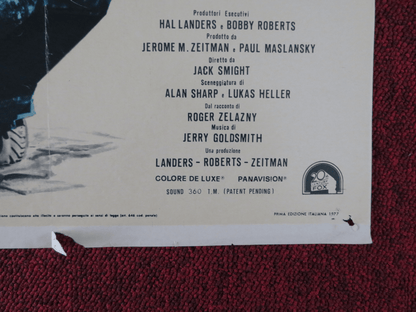 DAMNATION ALLEY ITALIAN FOTOBUSTA POSTER GEORGE PEPPARD JAN-MICHAEL VINCENT 1977 - Rendezvous Cinema