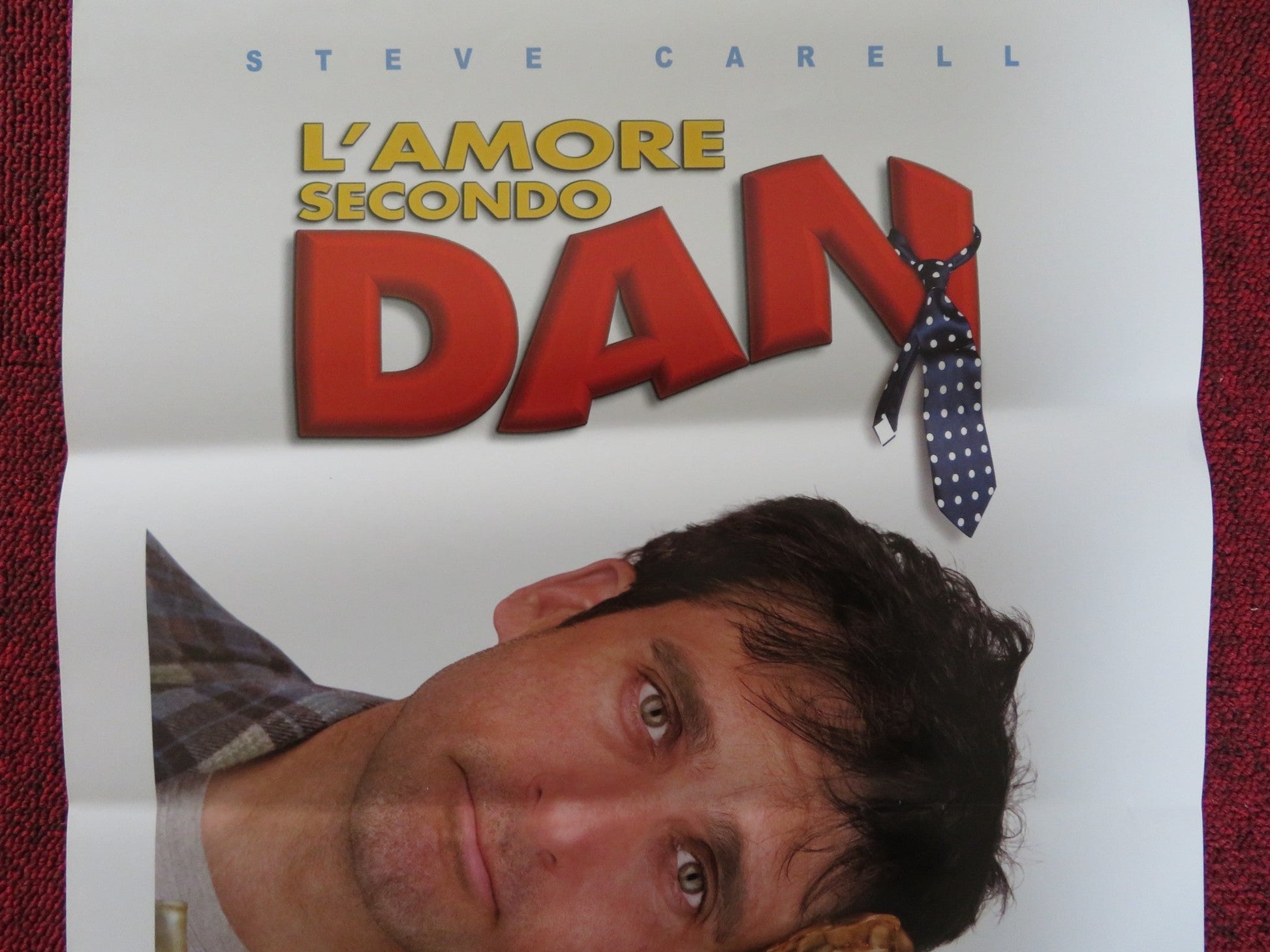 DAN IN REAL LIFE ITALIAN LOCANDINA POSTER STEVE CARELL JULIETTE BINOCHE 2007 Rendezvous Cinema Movie posters