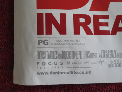 DAN IN REAL LIFE UK QUAD (30"x 40") ROLLED POSTER STEVE CARELL J. BINOCHE 2007 Rendezvous Cinema Movie posters