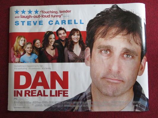 DAN IN REAL LIFE UK QUAD (30"x 40") ROLLED POSTER STEVE CARELL J. BINOCHE 2007 Rendezvous Cinema Movie posters