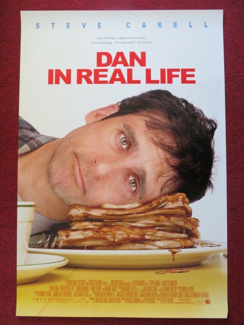 DAN IN REAL LIFE US ONE SHEET ROLLED POSTER STEVE CARELL 2007 Movie posters