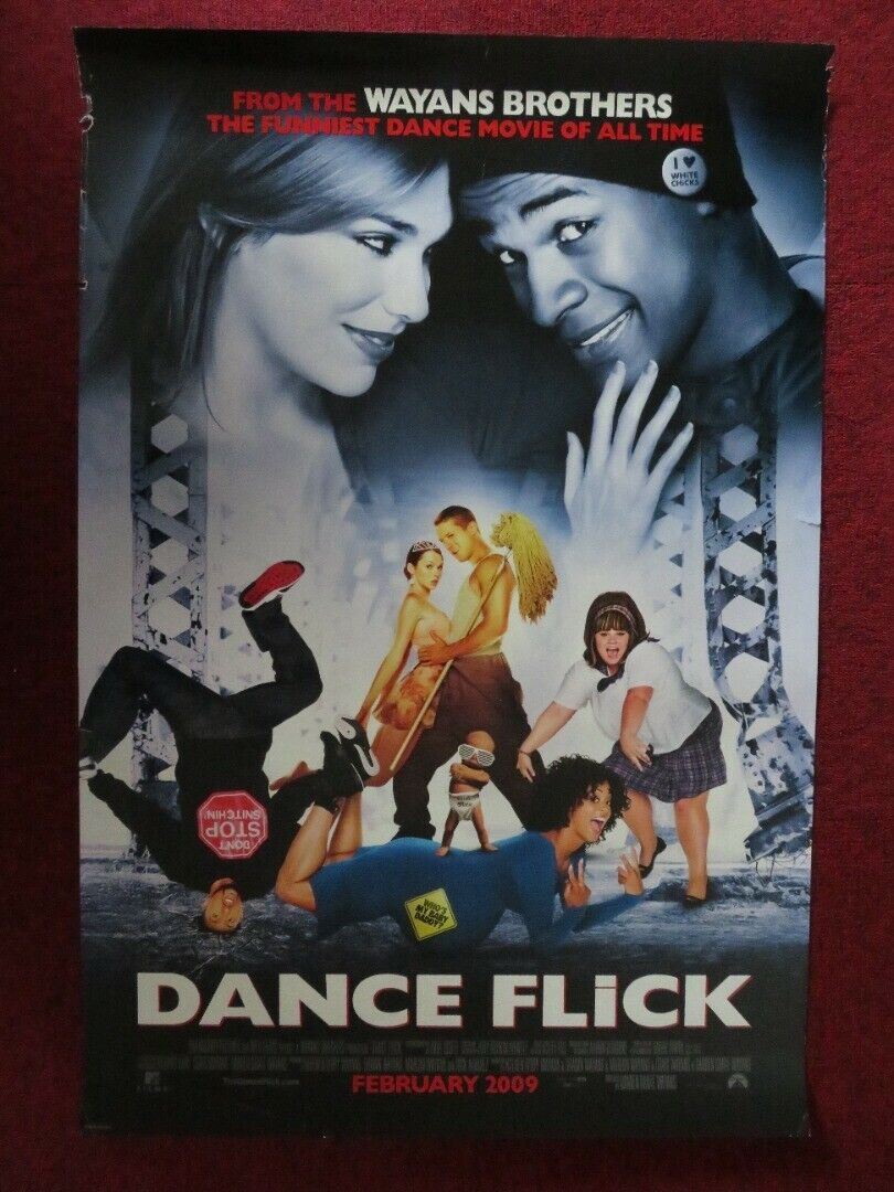 DANCE FLICK US ONE SHEET ROLLED POSTER DAMIEN DANTE WAYANS 2009 Movie posters