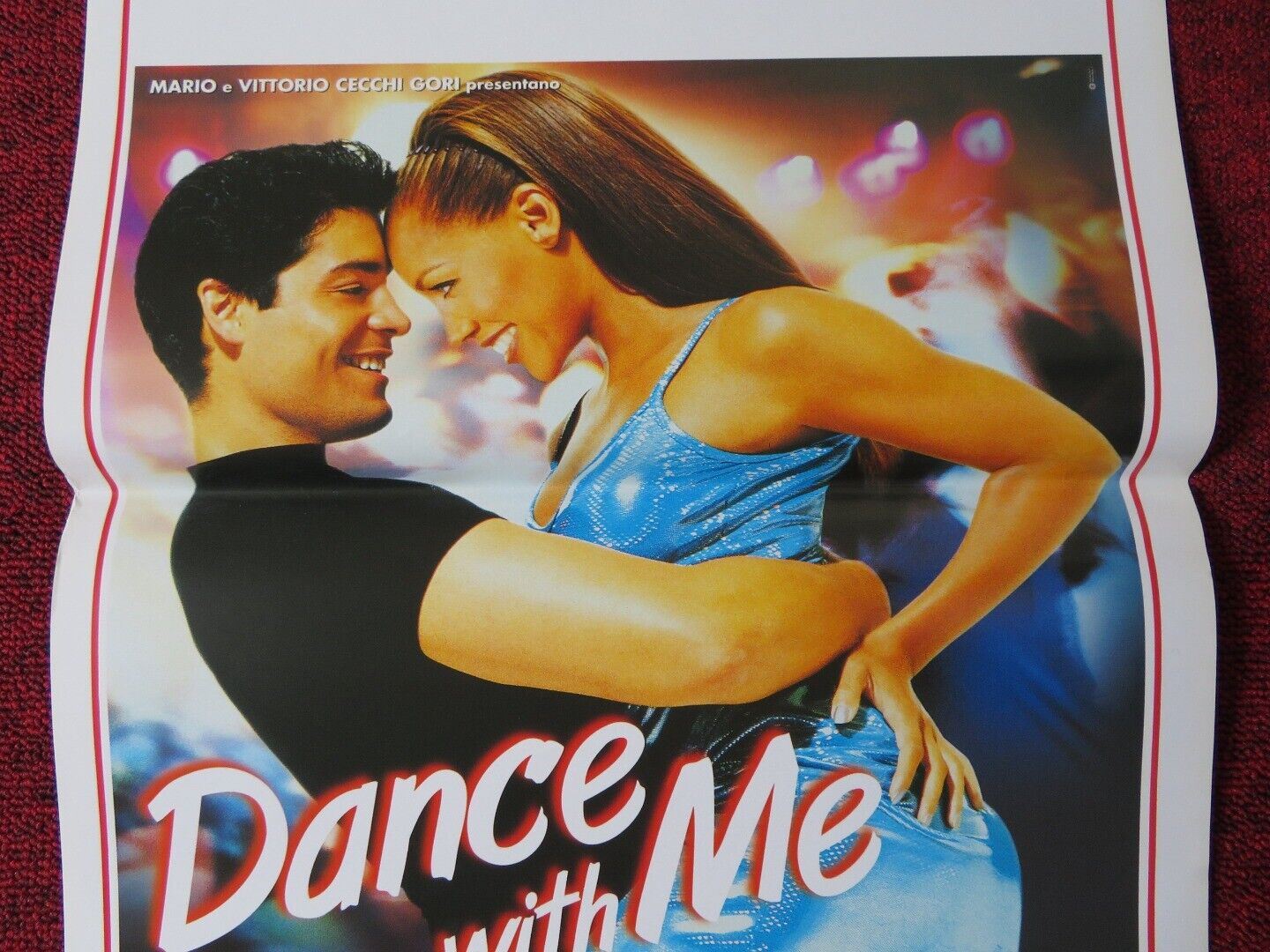 DANCE WITH ME ITALIAN LOCANDINA (27.5"x13") POSTER VANESSA L. WILLIAMS 1999 Movie posters