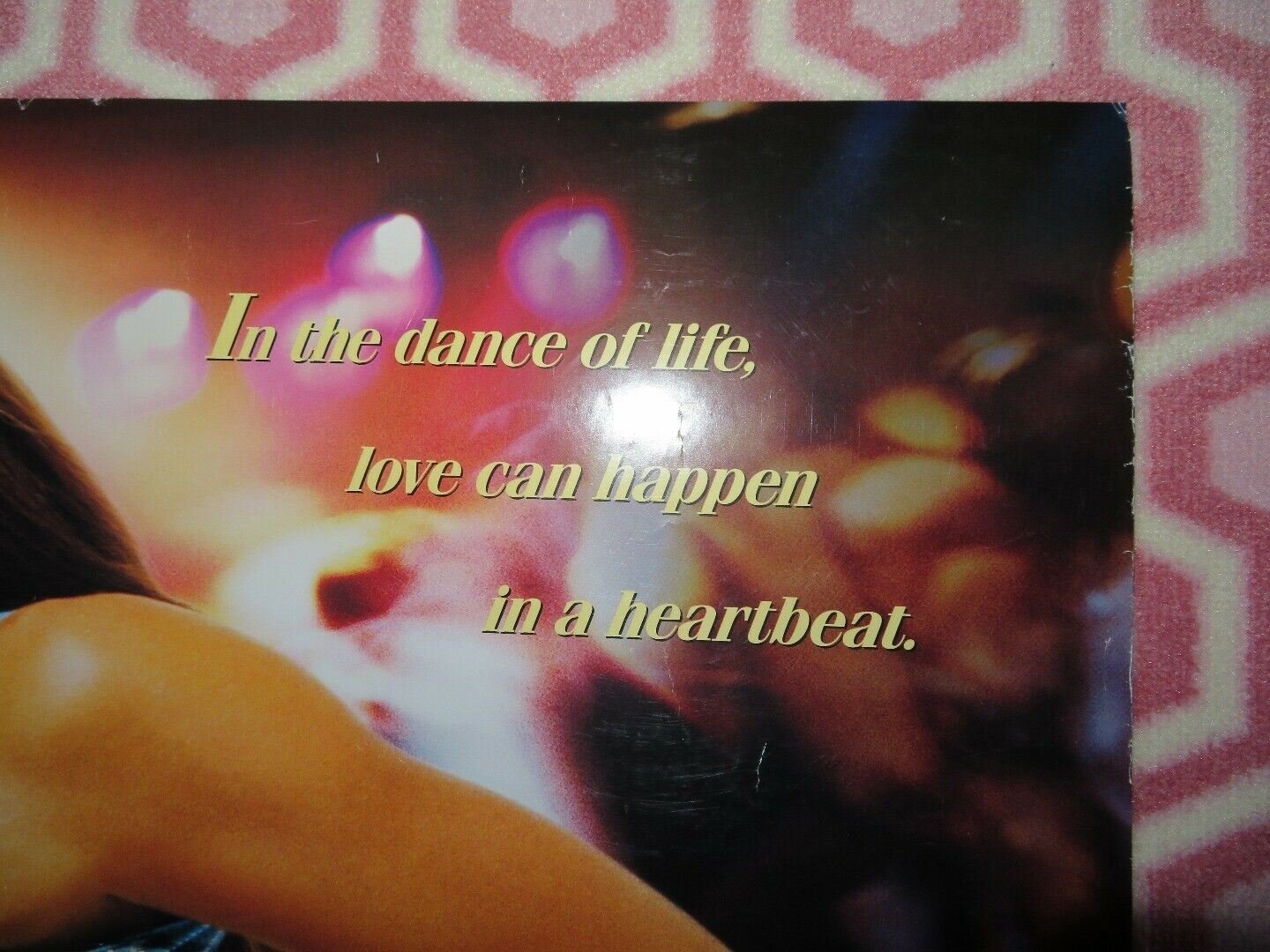 DANCE WITH ME US ONE SHEET ROLLED POSTER VANESSA L.WILLIAMS CHAYANNE Rendezvous Cinema Movie posters