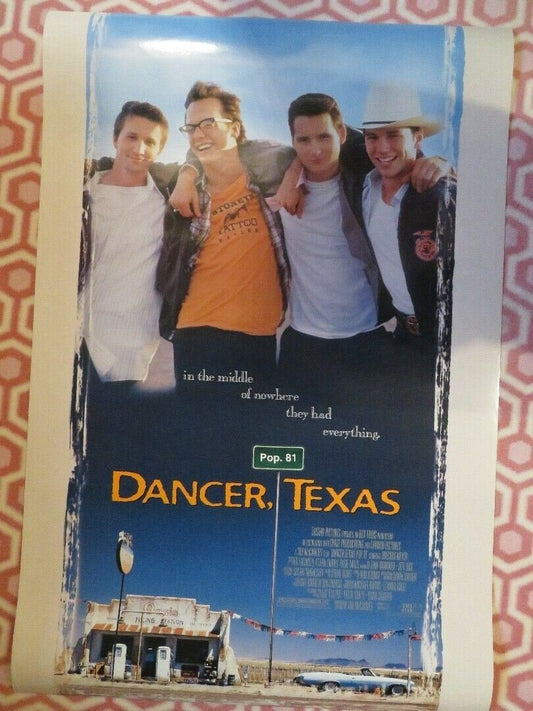 DANCER, TEXAS POP.81 US ONE SHEET ROLLED POSTER EDDIE MILLS 1998 Movie posters
