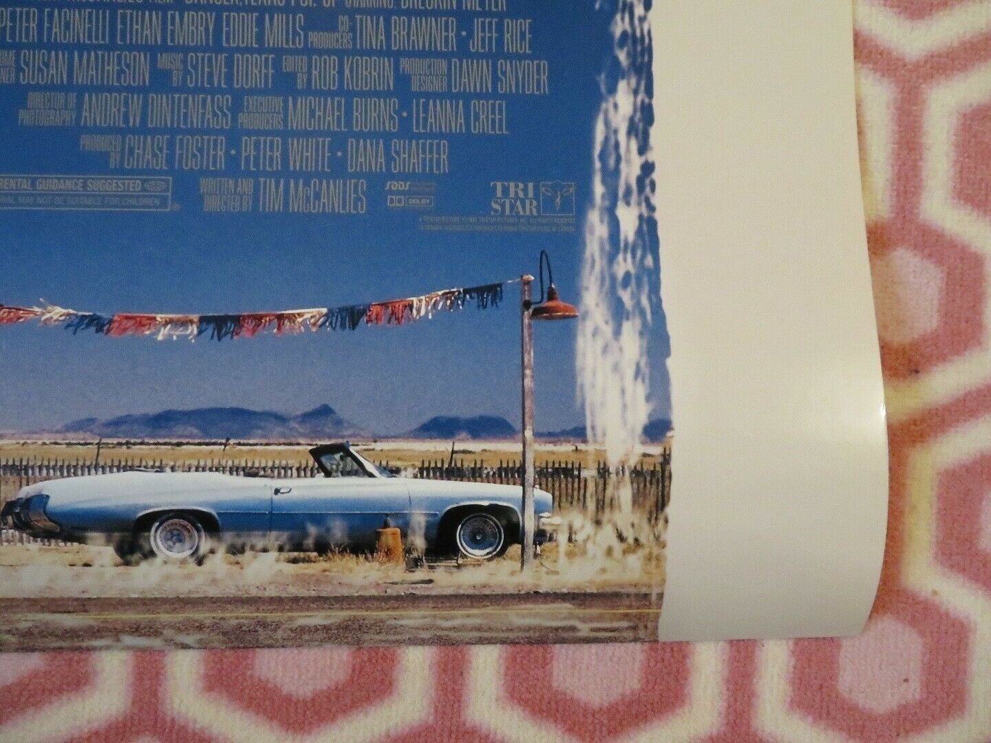 DANCER, TEXAS POP.81 US ONE SHEET ROLLED POSTER EDDIE MILLS 1998 Movie posters